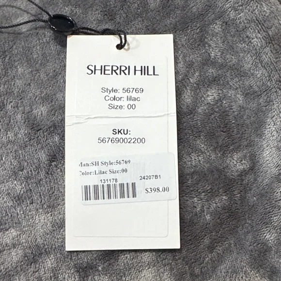 Sherri Hill Lilac Dress - Picture 2 of 2